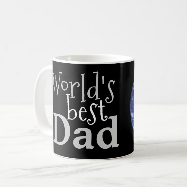 Der beste Papa der Welt Kaffeetasse (Vorderseite Links)