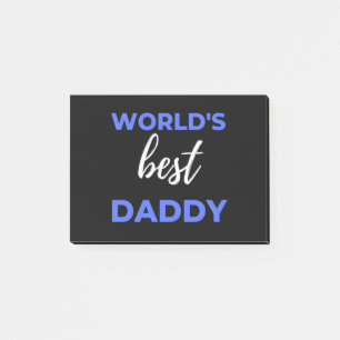 Der beste Papa der Welt Post-it Klebezettel