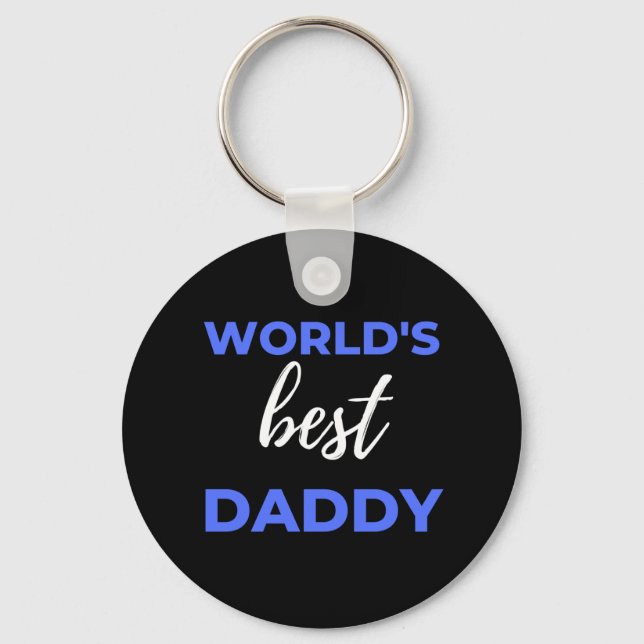Der beste Papa der Welt Schlüsselanhänger (Vorderseite)