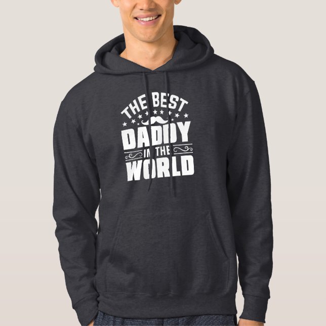 Der beste Papa der Welt - stolzer Vater Hoodie (Vorderseite)