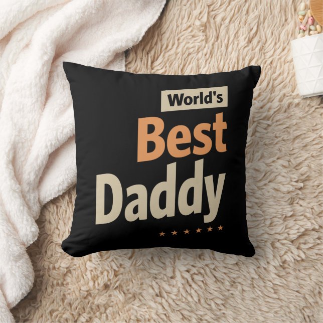 Der beste Papa der Welt: Superheld der Liebe Kissen (Decke)