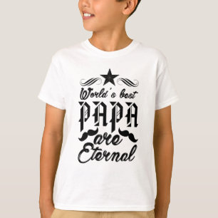 Der beste Papa der Welt - Tag der ewigen Liebe T-Shirt