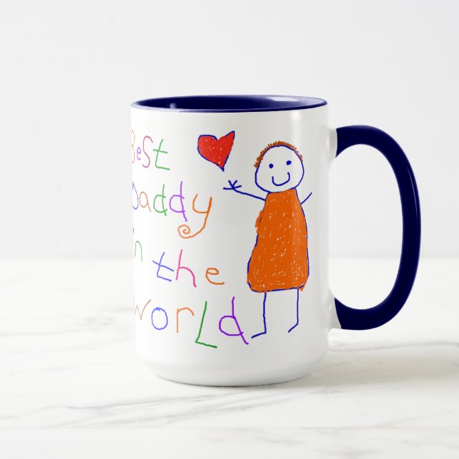 Der beste Papa der Welt Tasse (Rechts)