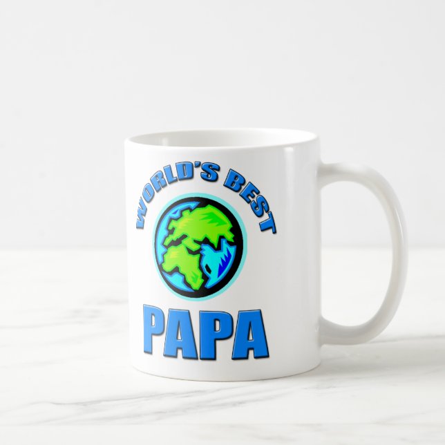 Der beste Papa der Welt Tasse (Rechts)