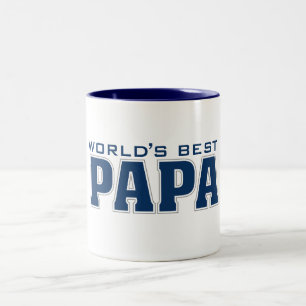 Der beste Papa der Welt Zweifarbige Tasse
