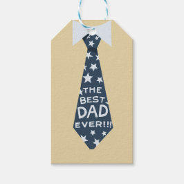 'Der beste Papa ever' Vatertag Geburtstagsgeschenk Geschenkanhänger
