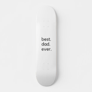 Der beste Papa je dunkel Skateboard