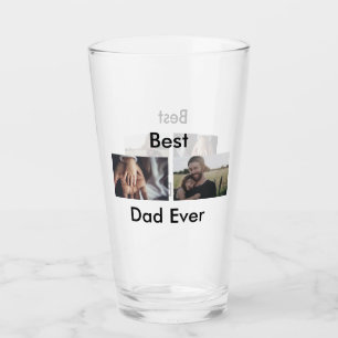 Der beste Papa je glücklich Vater den Tag mit dein Glas