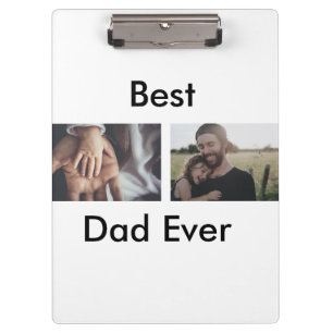 Der beste Papa je glücklich Vater den Tag mit dein Klemmbrett