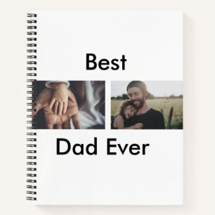 Der beste Papa je glücklich Vater den Tag mit dein Notizbuch