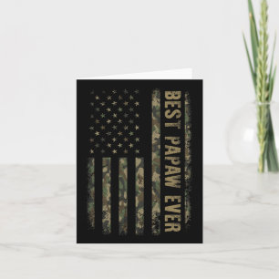 Der beste Papaw-je-Camouflage-Vater der amerikanis Karte