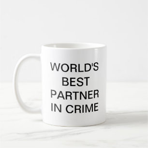 Der beste Partner der Welt in der Kaffee-Tasse Kaffeetasse