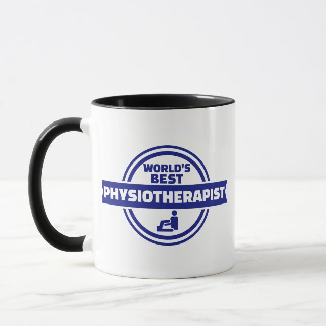 Der beste Physiotherapeut der Welt Tasse (Links)