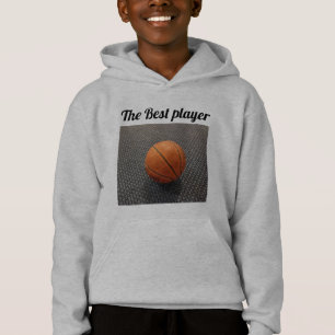 Der beste Player BasketBall Trendy Modern Black Hoodie