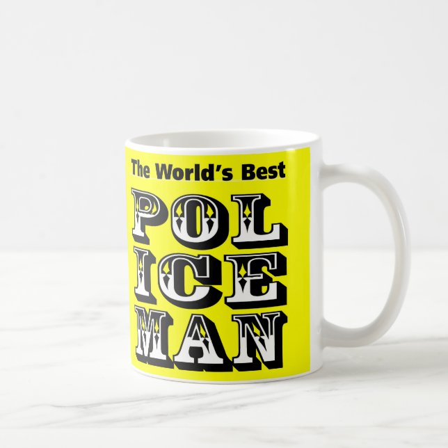 Der beste Polizist der Welt Tasse (Rechts)