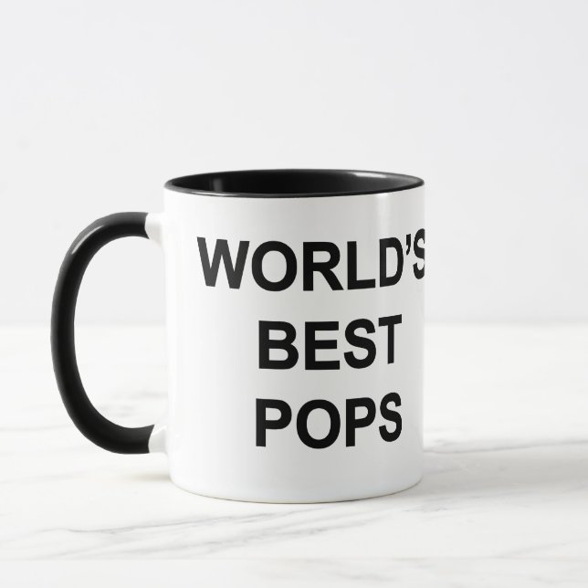 Der beste Pop der Welt Tasse (Links)