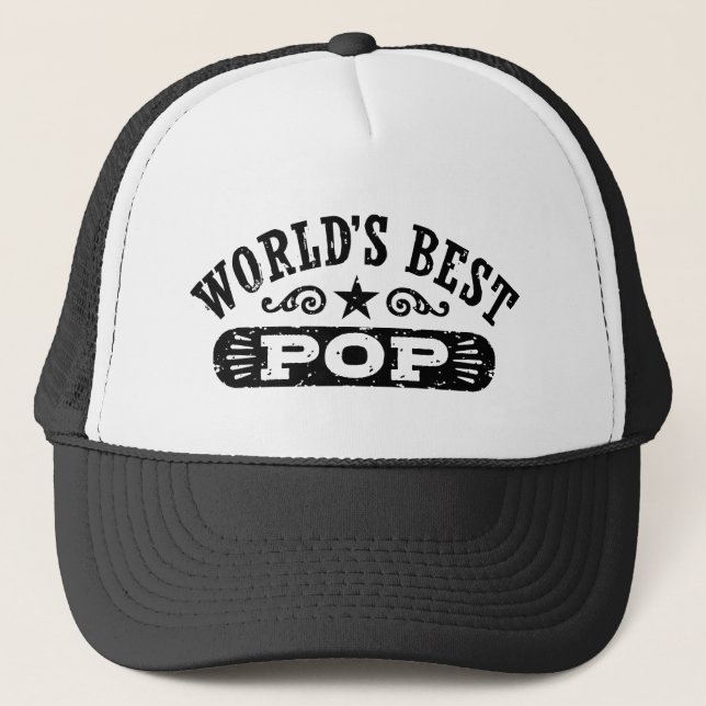 Der beste Pop der Welt Truckerkappe (Vorderseite)
