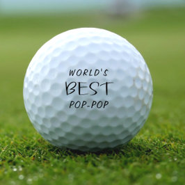 Der beste Pop-Pop der Welt Golfball