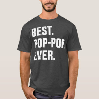 Der beste Poppop für Vater und Väter T-Shirt
