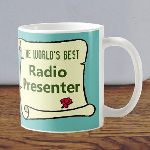 Der beste Radiomoderator der Welt. Kaffeetasse