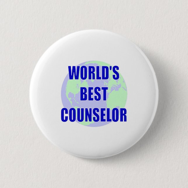 Der beste Ratgeber der Welt Button (Vorderseite)