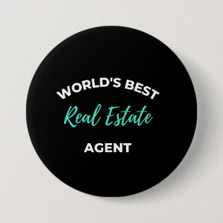 Der beste Real Anwesen Agent der Welt Button