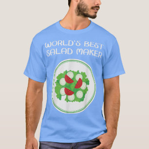 Der beste Salat-Maker der Welt Vegan Vegetarier-Ge T-Shirt