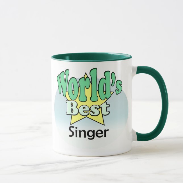 Der beste Sänger der Welt Tasse (Rechts)
