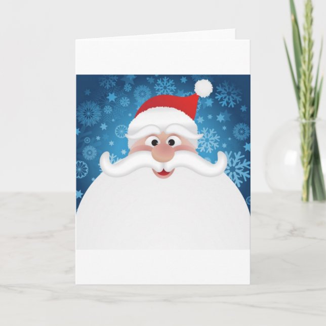 Der beste Santa Feiertagskarte (Vorderseite)
