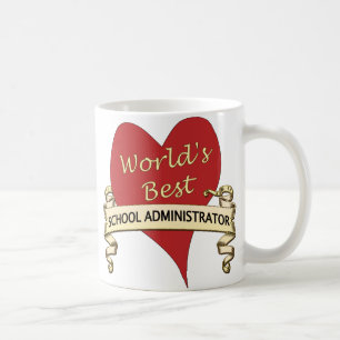 Der beste Schulverwalter der Welt Kaffeetasse