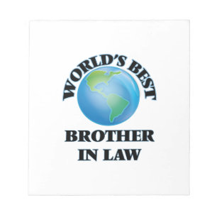 Der beste Schwager der Welt Notizblock