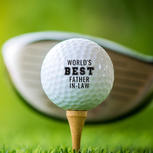 Der beste Schwiegervater der Welt Golfball (Von Creator hochgeladen)