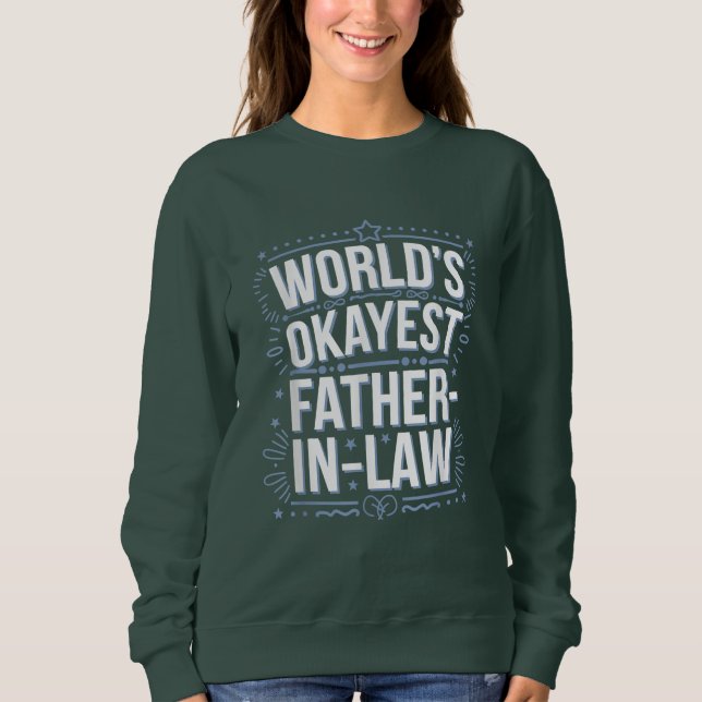 Der beste Schwiegervater der Welt Sweatshirt (Vorderseite)