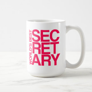 Der beste Sekretär Coffee Mug der Welt Kaffeetasse