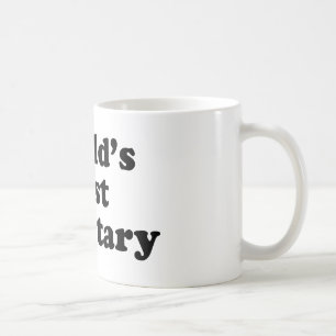 Der beste Sekretär der Welt Tasse