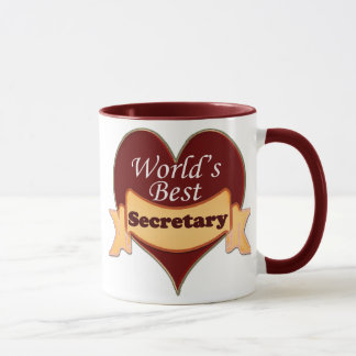 Der beste Sekretär der Welt Tasse