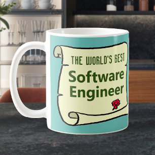 Der beste Software-Ingenieur der Welt. Kaffeetasse