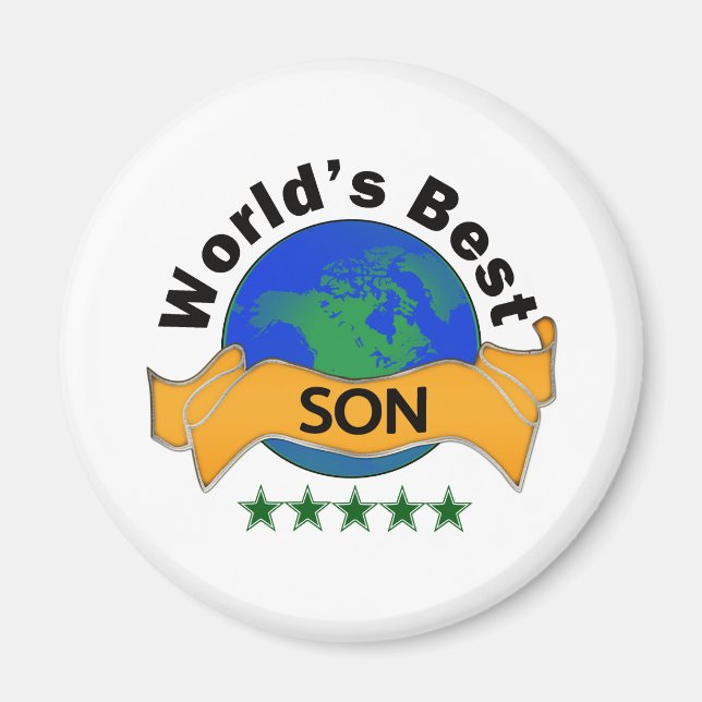 Der beste Sohn der Welt Magnet (Vorne)