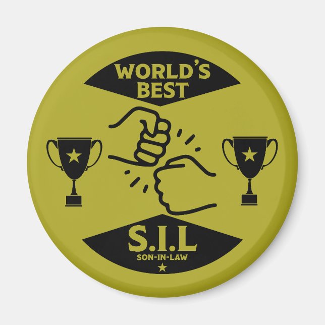 Der beste Sohn der Welt Magnet (Vorne)