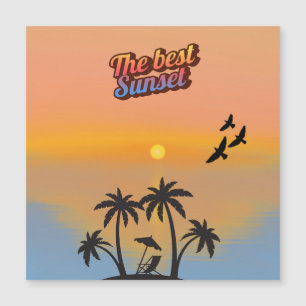 Der beste Sommer. Magnetkarte