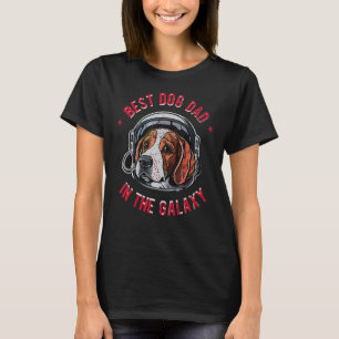 Der beste Spaniel-Vater in der Galaxie - Brit T-Shirt