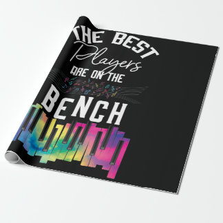 Der beste Spieler ist die Pianobar Geschenkpapier