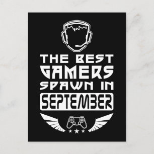 Der beste Spielplatz im September Postkarte