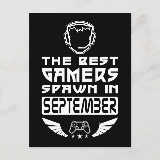 Der beste Spielplatz im September Postkarte (Vorderseite)