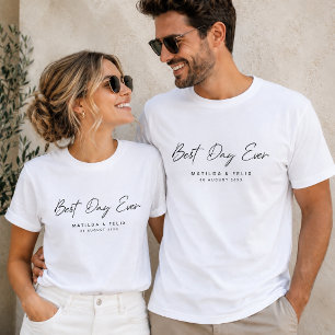 Der beste Tag aller Minimalistischen, sauberen, ei T-Shirt