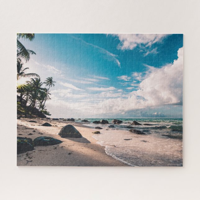 Der beste Tag am Strand je Puzzle (Horizontal)