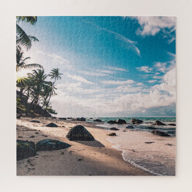 Der beste Tag am Strand je Puzzle (Vertikal)