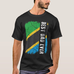 Der beste tansanische Vater je Tansania Daddy Fath T-Shirt