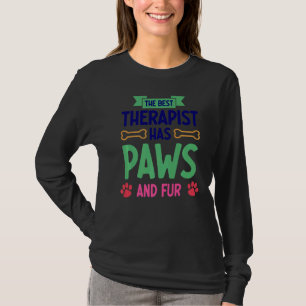 Der beste Therapeut hat Paare und Pelzkatze T-Shirt
