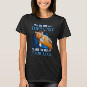 Der beste Therapeut hat vier Beine. T-Shirt